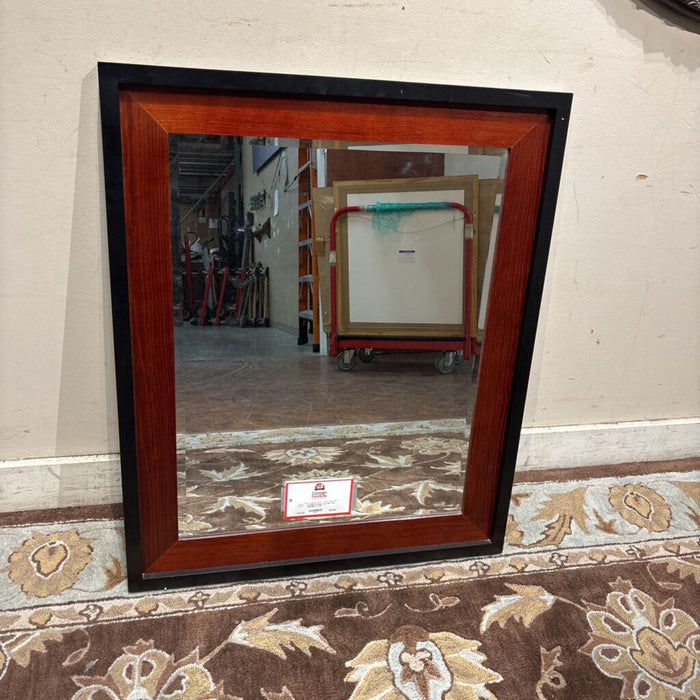 Cherry w/ DW Trim Wall Mirror (LS)