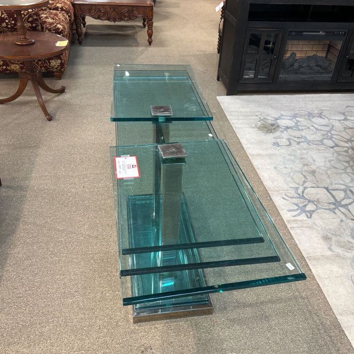 Glass Trophy Stand/Sofa Table(ALK)