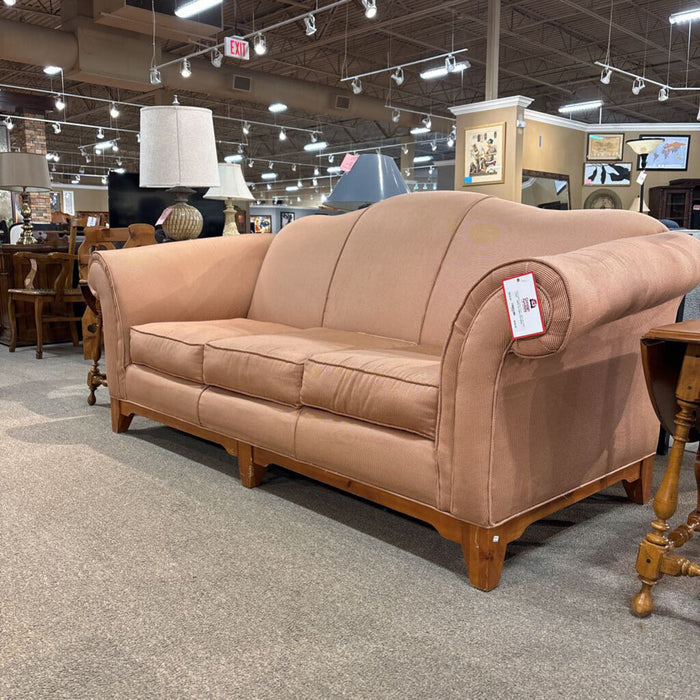 Tan Fabric Sofa (KLH)