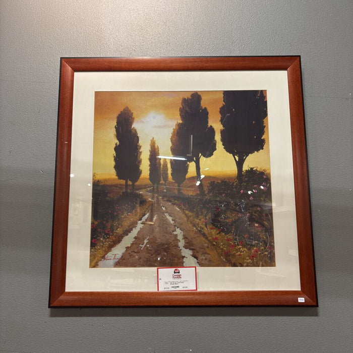 Brown Frame Scenic Artwork (BLA)