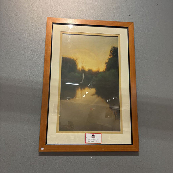 Orange Framed Lake View (BAH)
