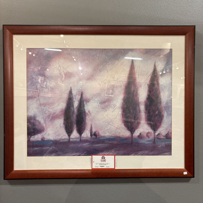 Black & Brown Framed Scenic View Art (BTK)