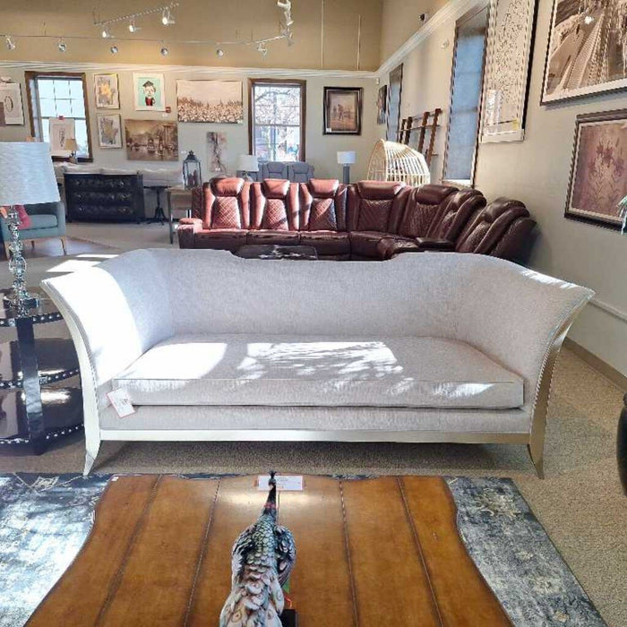Tan / Grey Caracole Loveseat (BAHH)