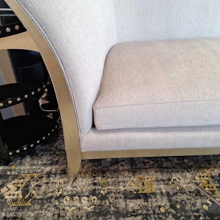 Tan / Grey Caracole Loveseat (BAHH)