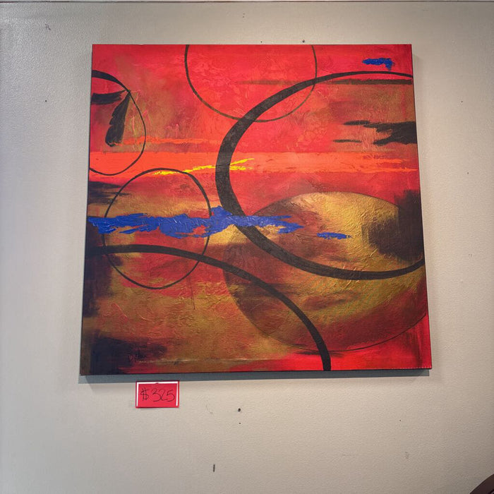 "Ensphere II" Abstract Artwork (ALK)