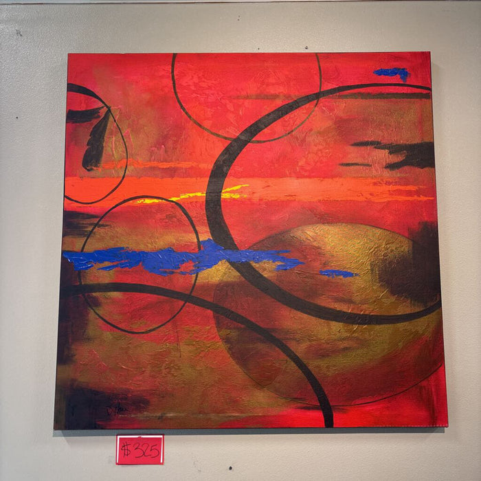 "Ensphere II" Abstract Artwork (ALK)