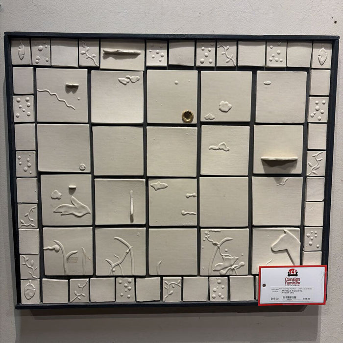 Black Framed Tile Artwork (AT)