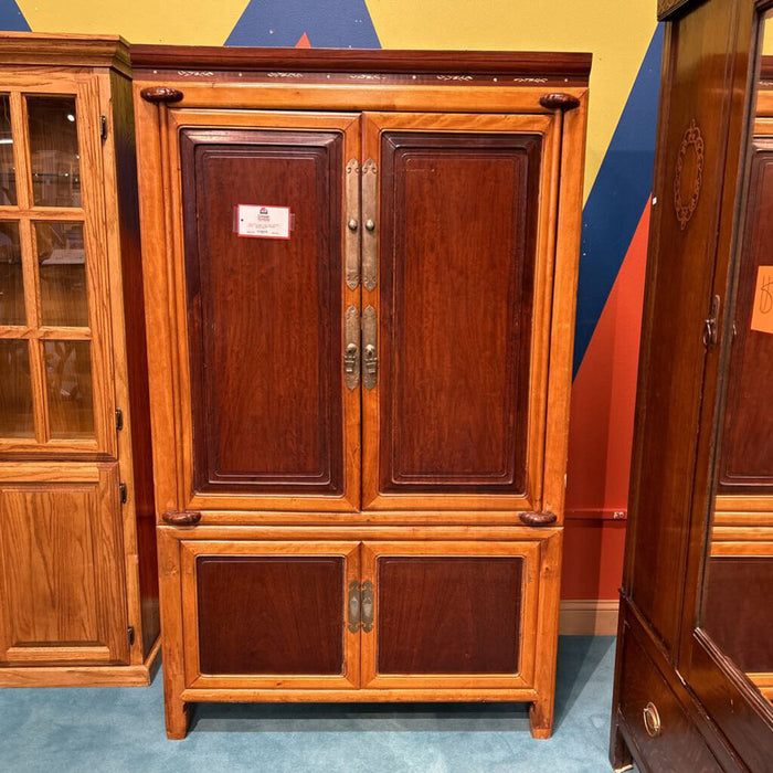 2 Piece Wooden Armoire (KLH)