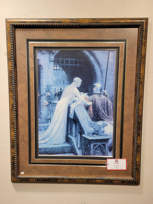 Princess/Knight DW Framed Art(IH)