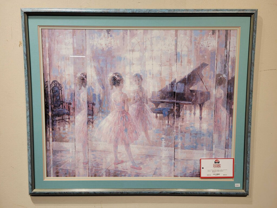 Cyan Ballet Dancer Art(AT)