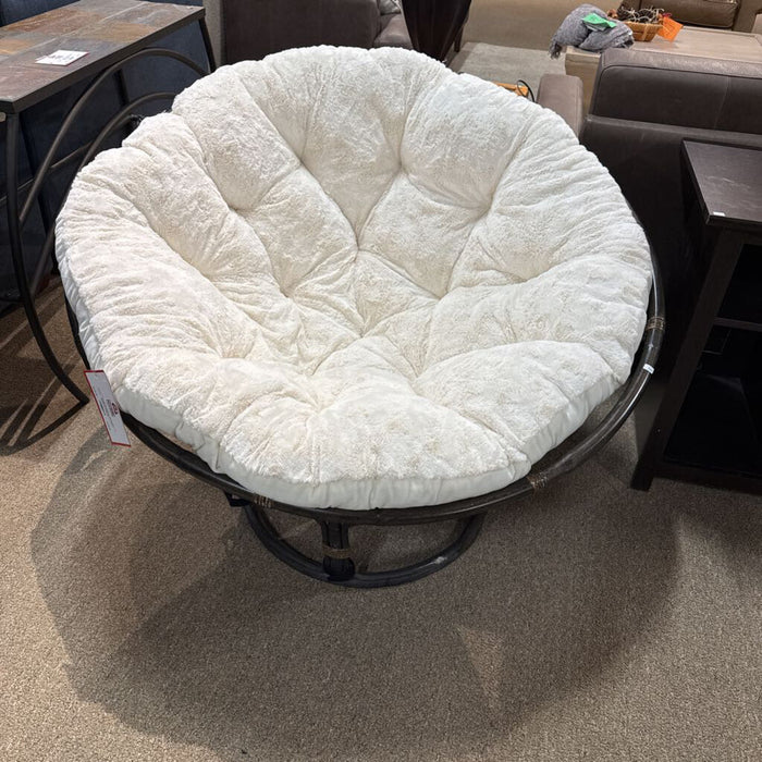 Round Fabric Papasan Chair(TI)