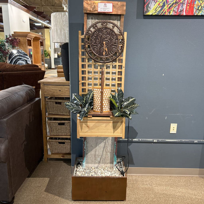 Metal Clock Water Fountain(ATH)