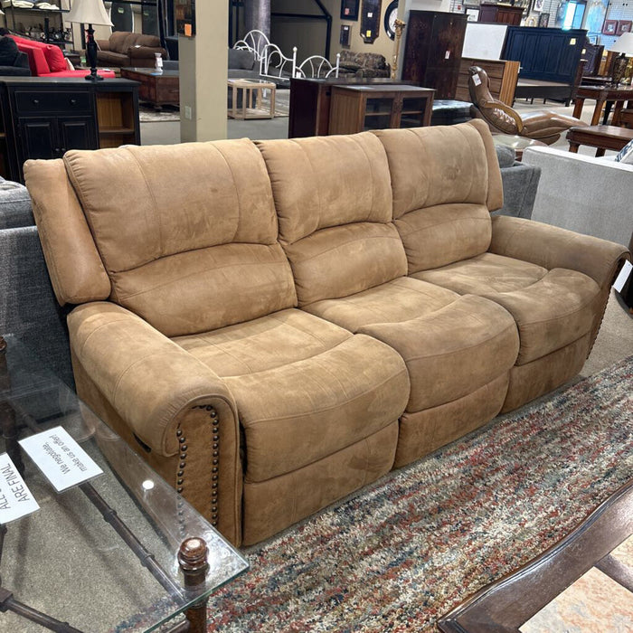 Brown Fabric NH Manual Sofa (SLH)