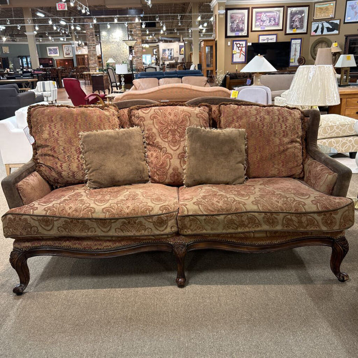 Antique Patterned Fabric Sofa (SAK)