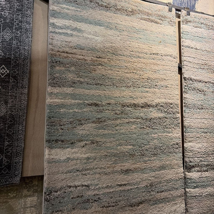 Light Blue / White Small Rug (KL)