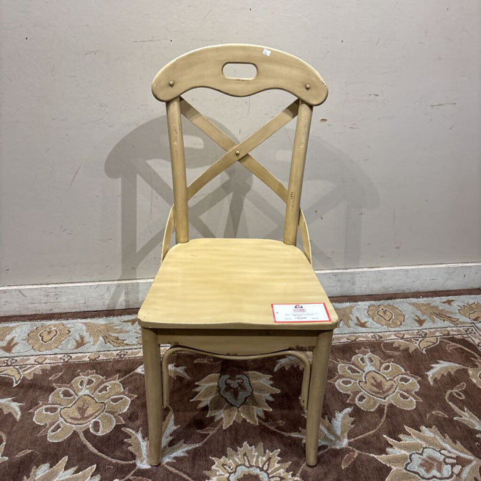 Tan Wooden Chair (BA)