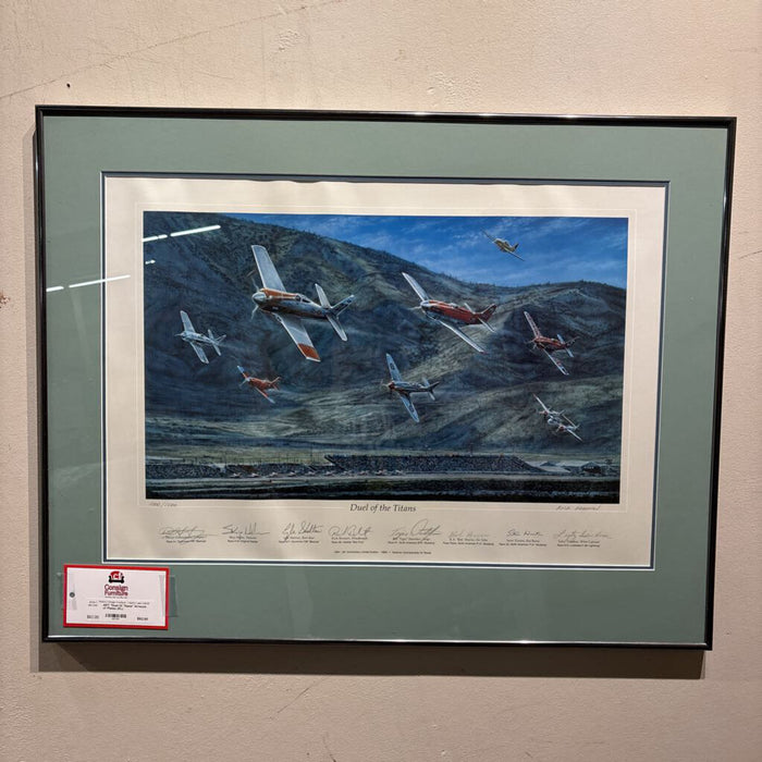 "Duel Of Titans" Artwork of Planes (KL)