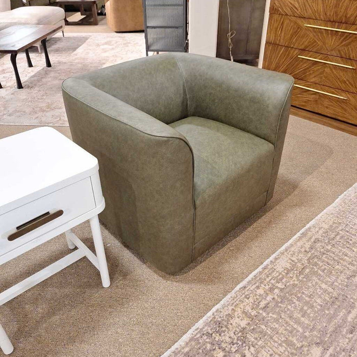 U3272 Whirlaway Green Accent Chair (ATH)