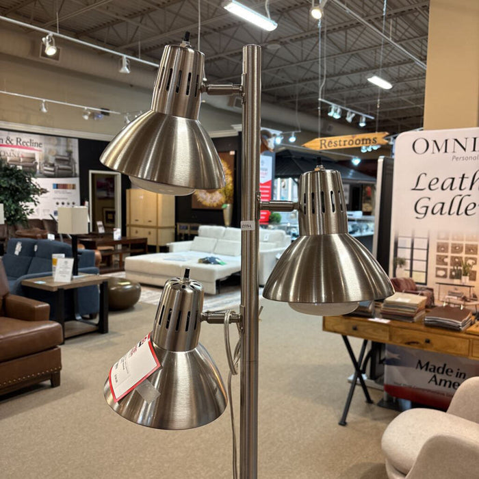 3-Bulb Industrial Floor Lamp(TI)
