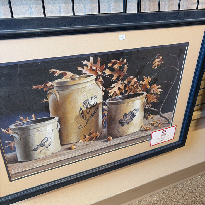 Spice Pot Framed Artwork(LS)