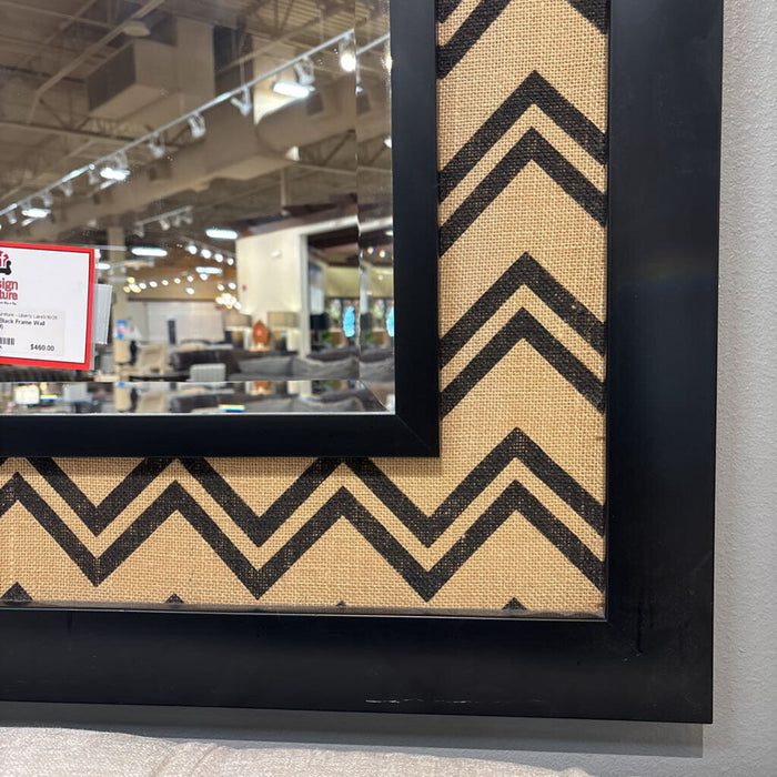 Black Frame Wall Mirror (LSH)