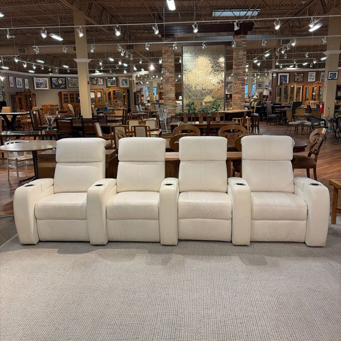 White Powered Theater Seating(ABHH)