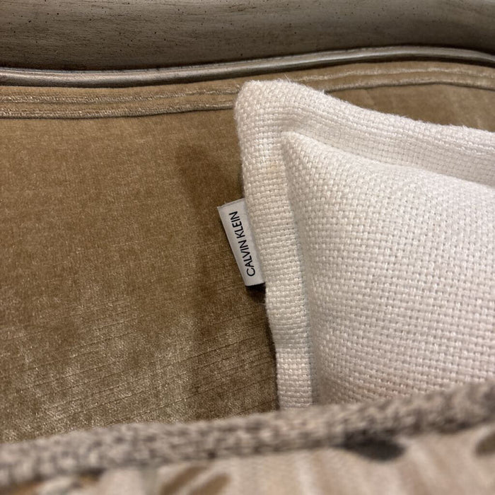 Tan Heritage Drexel Style Sofa (SMK)