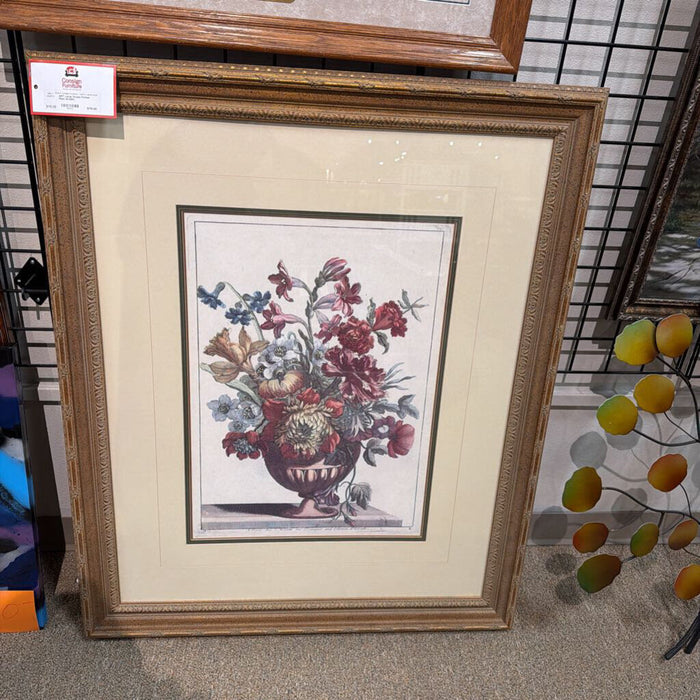 Large Ornate Potted Plant Art(SK)