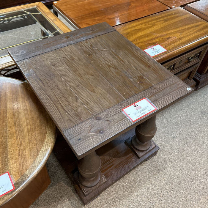 2-Tier Sq. End Table/Side Table (SK)