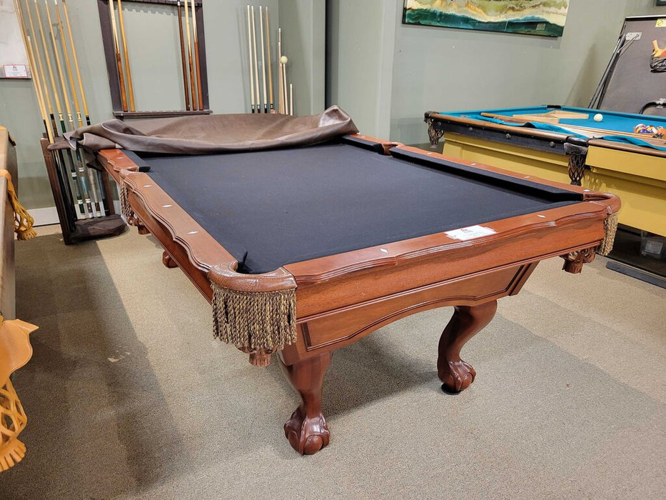 Black Felt Pool Table w/ Accessories(BCMH)