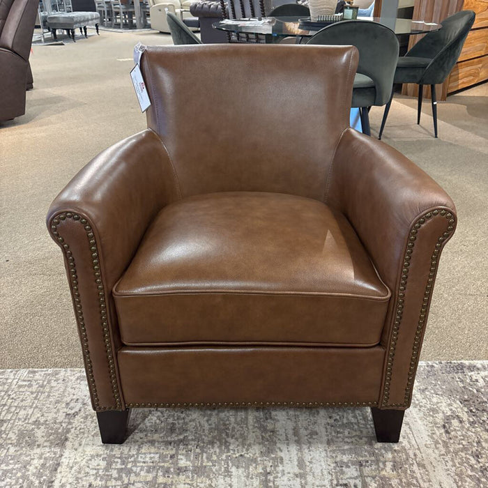 Brown Leather NH Accent Chair (MIA)