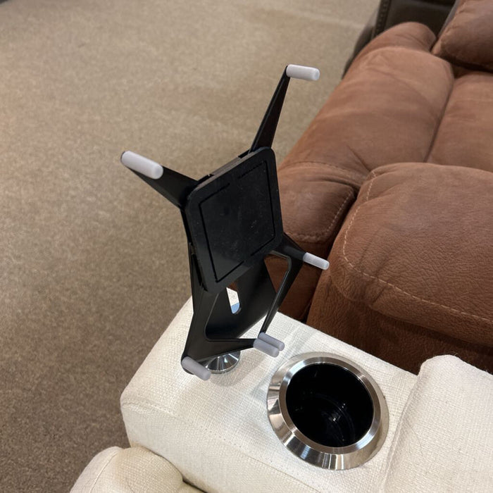 White Fabric Recliner (MKH)