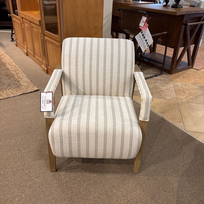 Arm Chair - Sage/Cream Stripe (AAK)