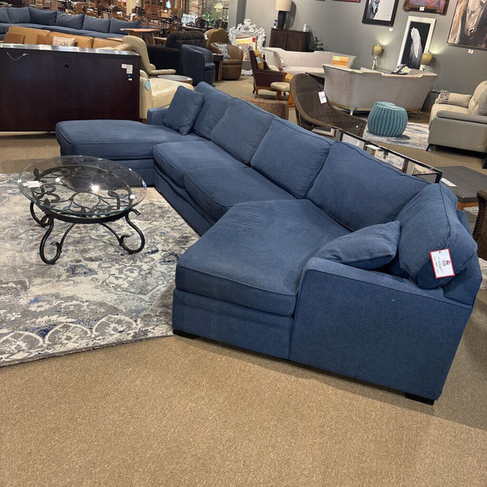 Neptune Navy Blue Sectional(LBMK)
