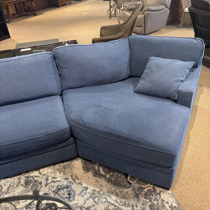 Neptune Navy Blue Sectional(LBMK)
