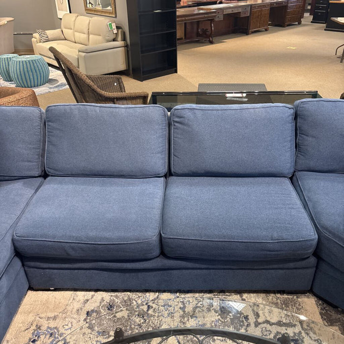 Neptune Navy Blue Sectional(LBMK)