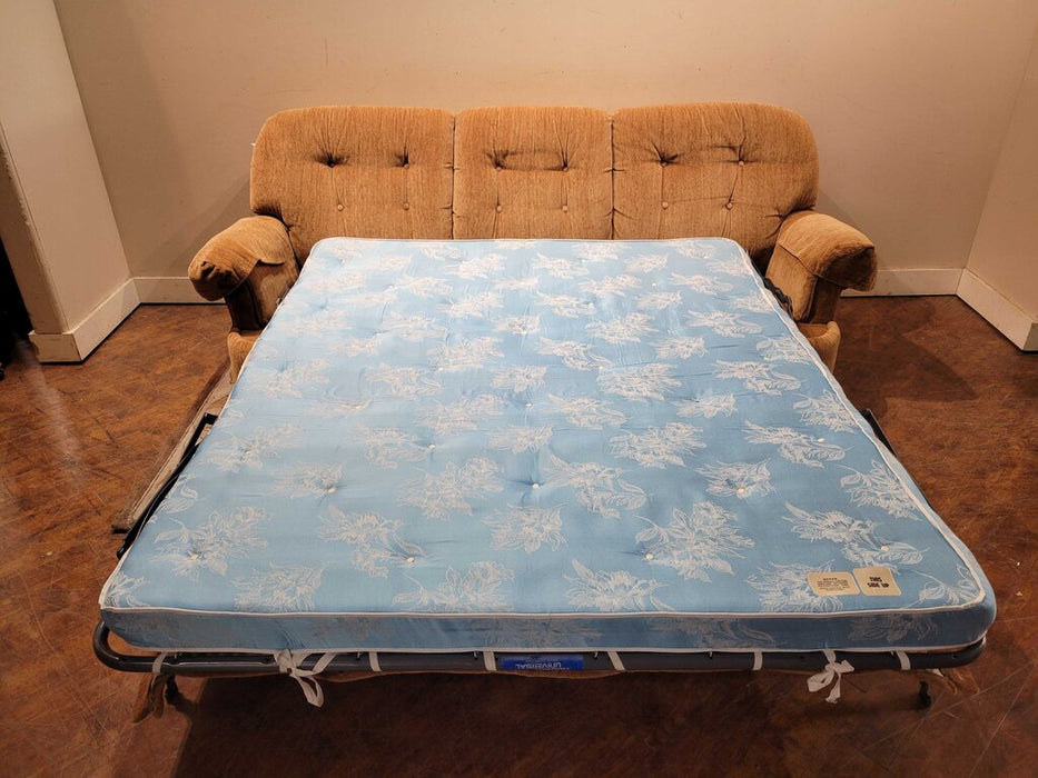 Orange Flexsteel Sleeper Sofa(ATH)