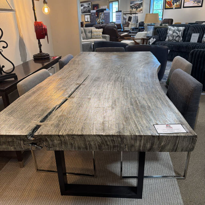Grey Live Edge DR Tbl (SLBH)