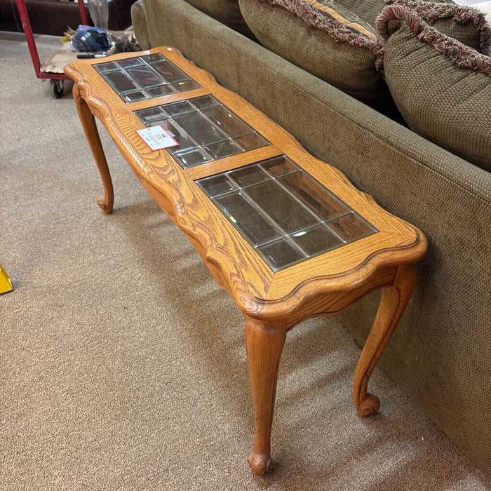 LW Glass Panel Sofa Table(KL)