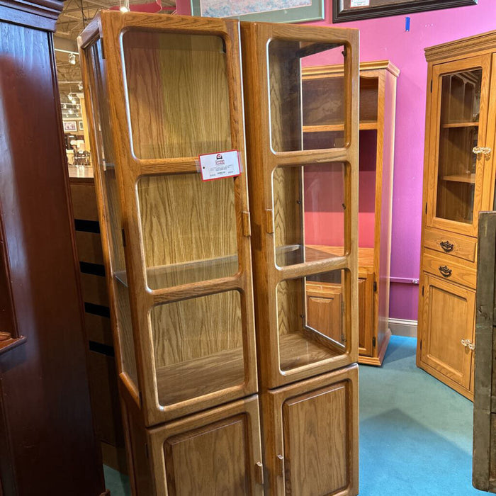 4-Door Tall Wood Cabinet (BAH)