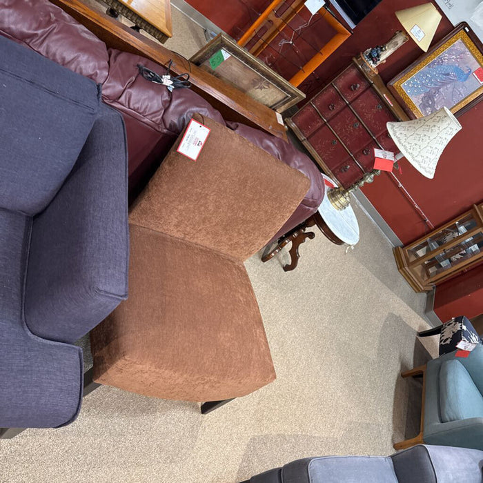 Brown Fabric Occasional Chair (SK)
