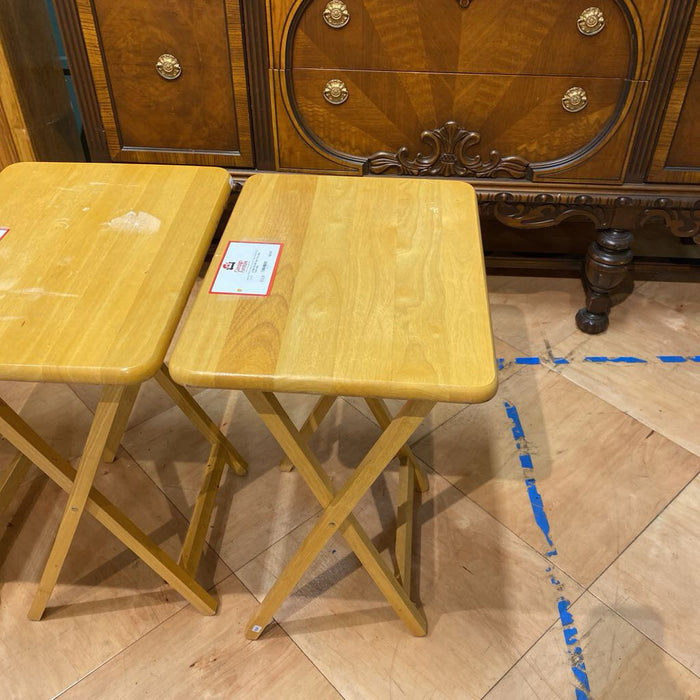 Oak Tray Side Table (BA)