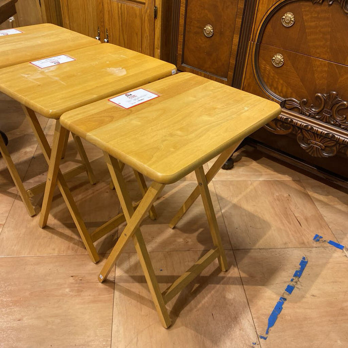 Oak Tray Side Table (BA)