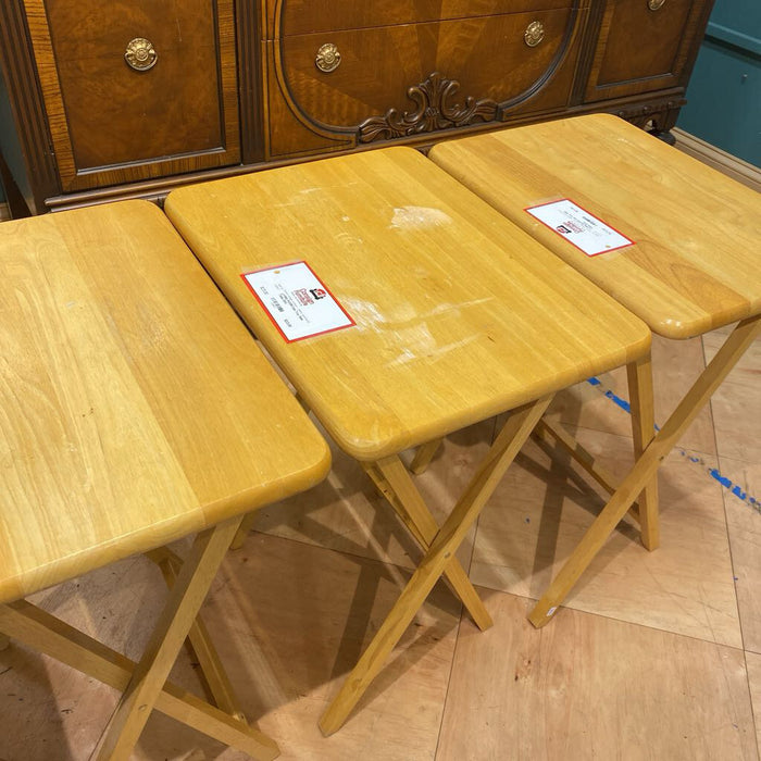Oak Tray Side Table (BA)