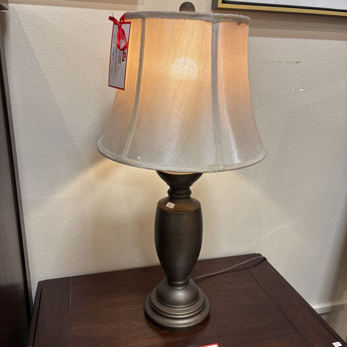 Grey/Silverish Table Lamp(AT)