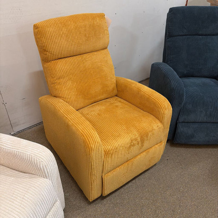 Yellow Push Back Reclining Chair (LLL)