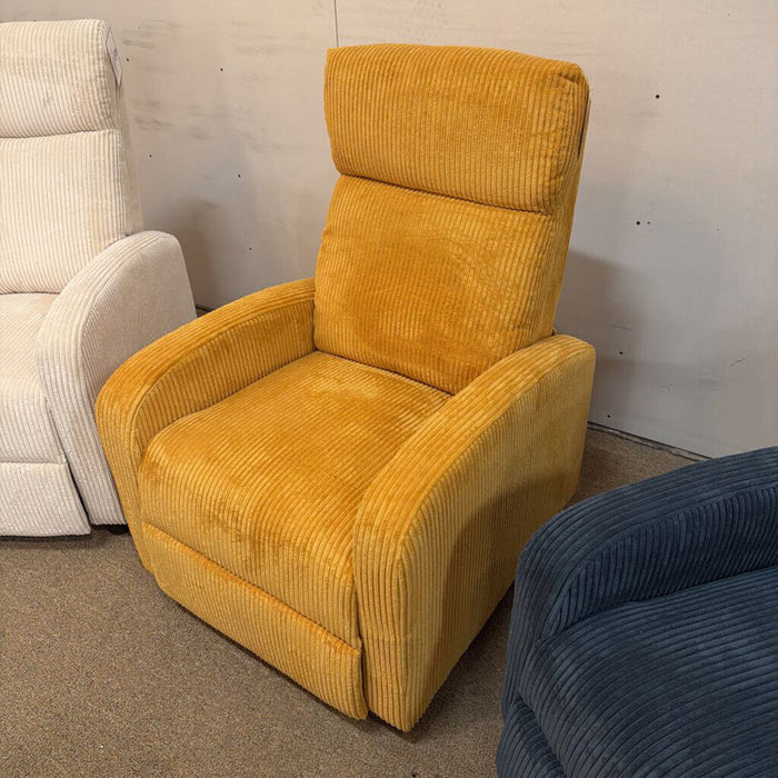 Yellow Push Back Reclining Chair (LLL)