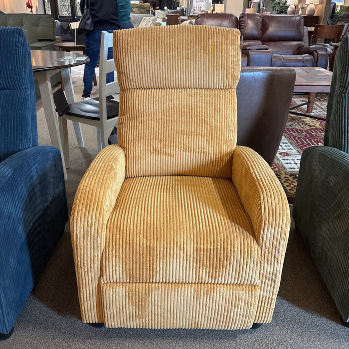 Yellow Push Back Reclining Chair (LLL)