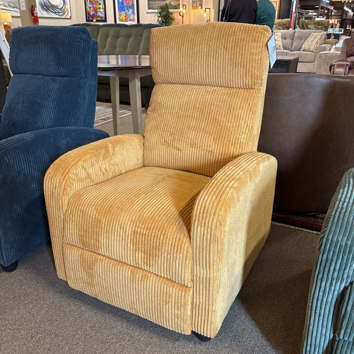 Yellow Push Back Reclining Chair (LLL)