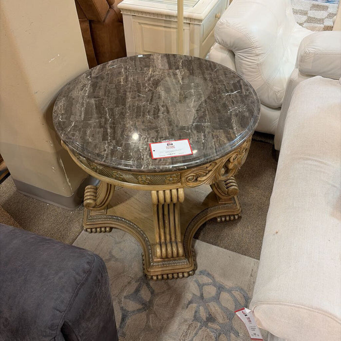 Marbletop LW End Table(BAH)